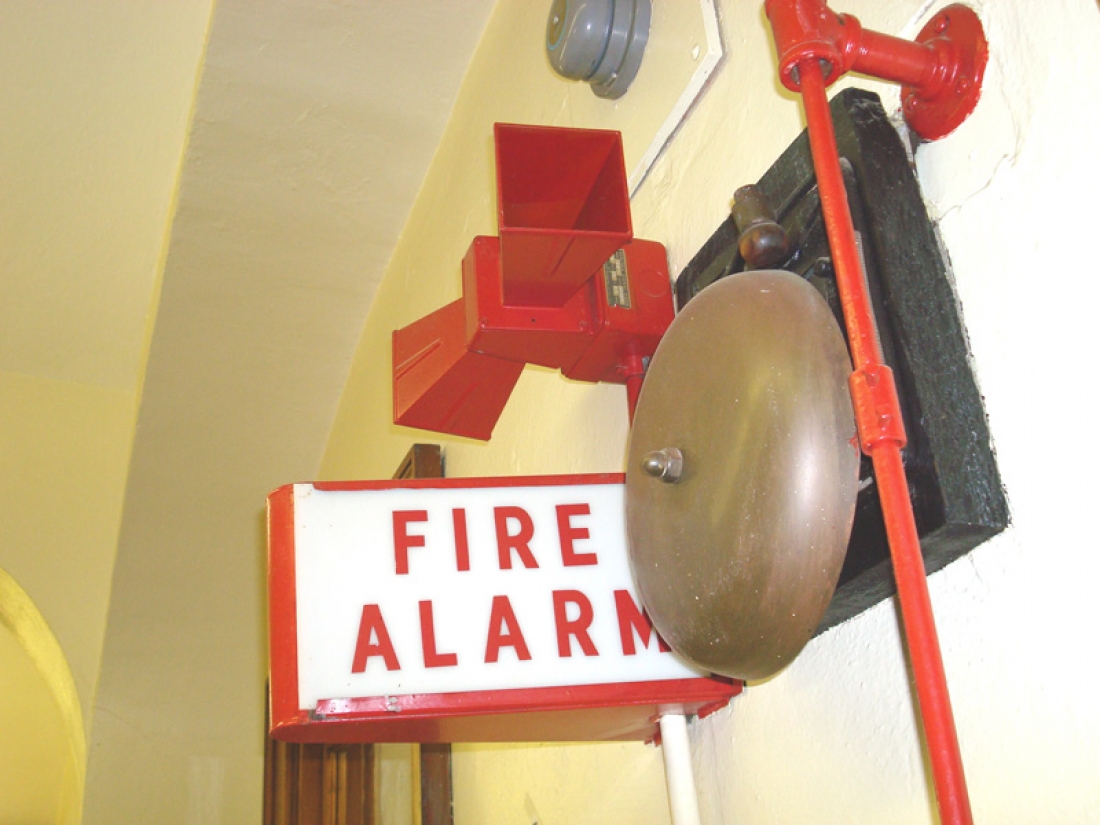 Old School Fire Alarms Pull Rod Fire Alarms