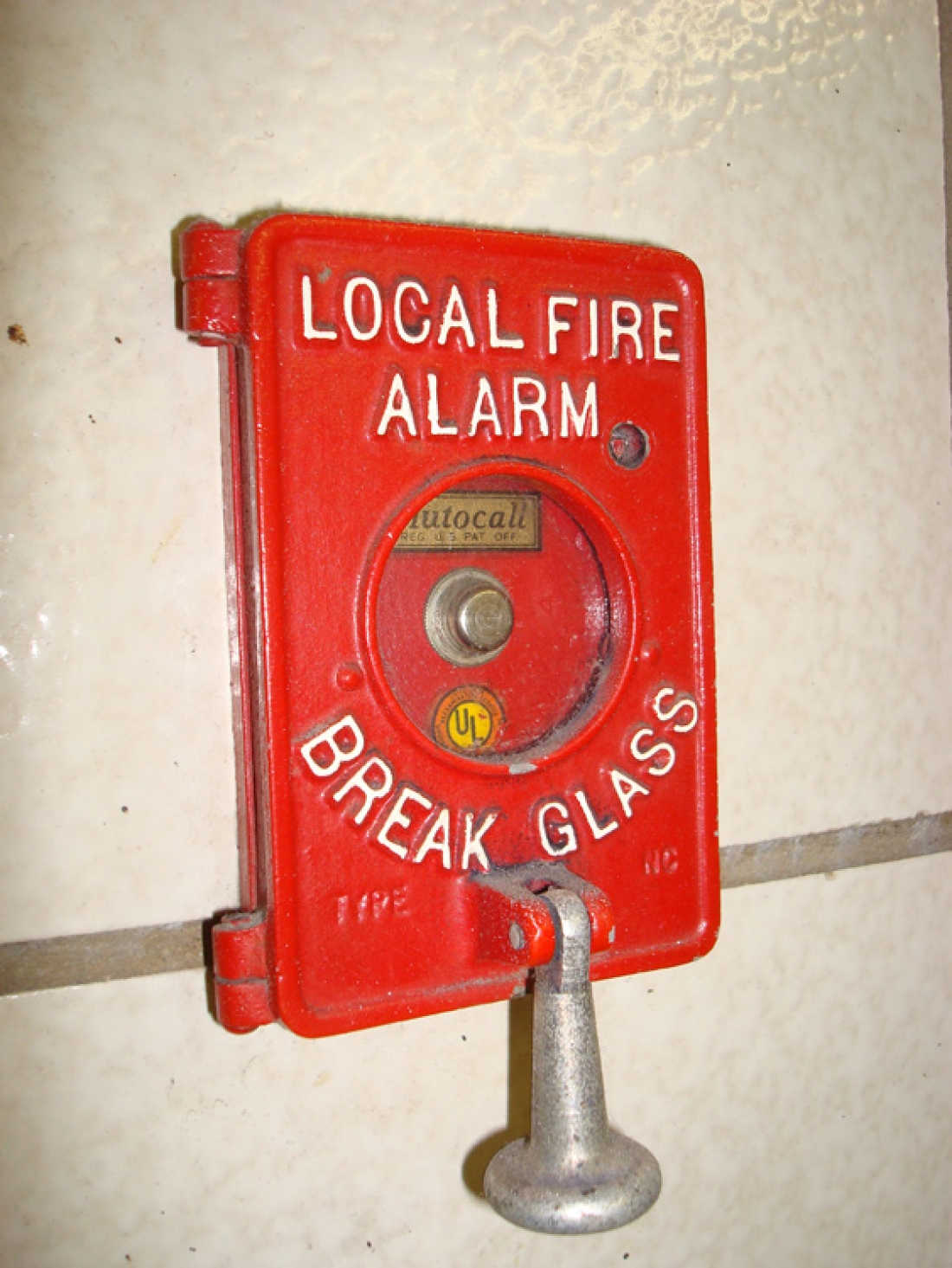 Old School Fire Alarms Pull Stations