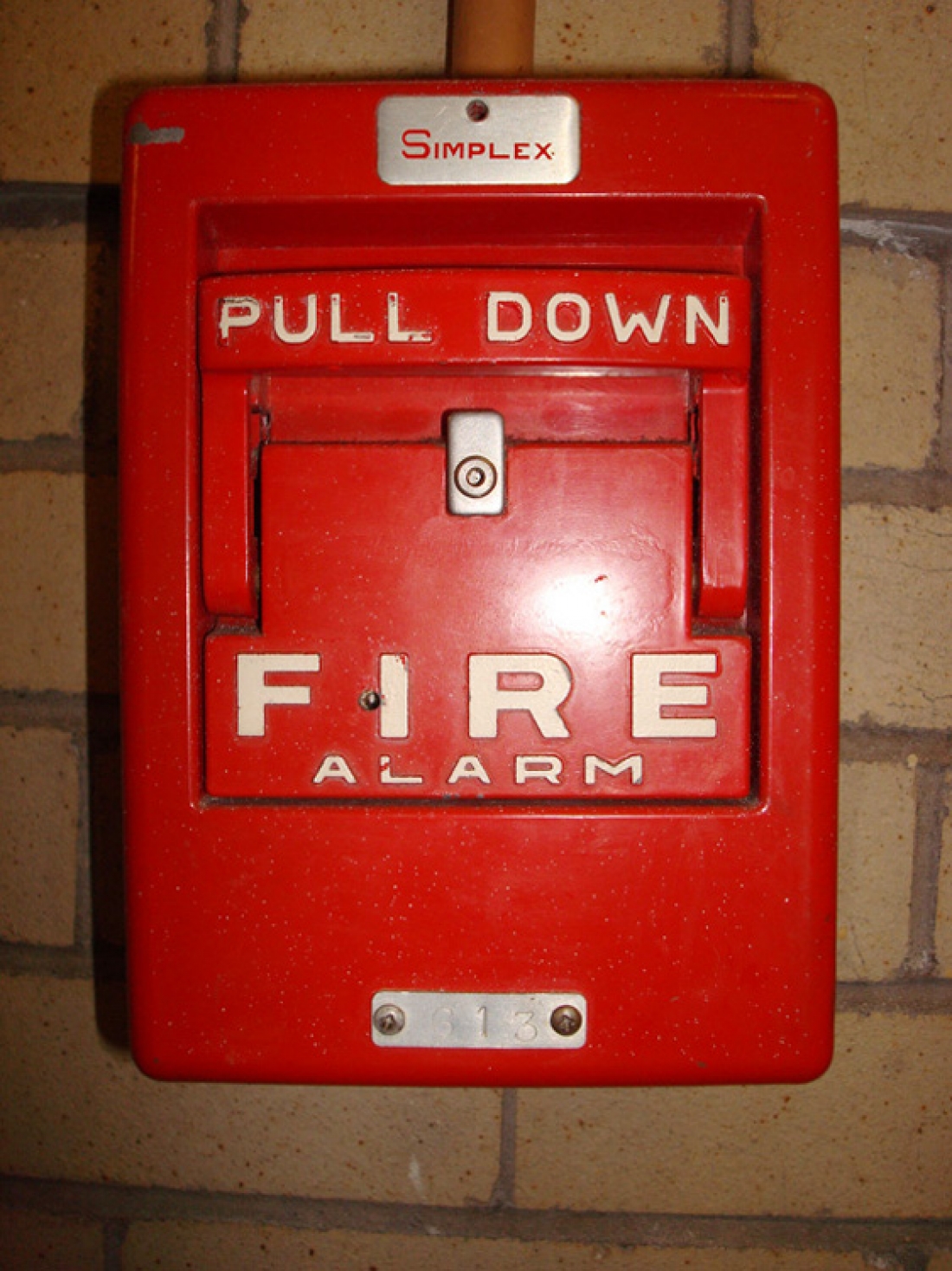 do not paint fire alarm device